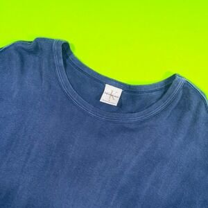 Calvin Klein Jeans Mens Tie Dye T Shirt Blue Ombre Relaxed Fit Size L